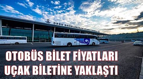 istanbul ordu otobüs bileti
